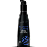 Aqua Blueberry Muffin Flavored Water Based  Intimate Lubricant - 4 Fl. Oz.
