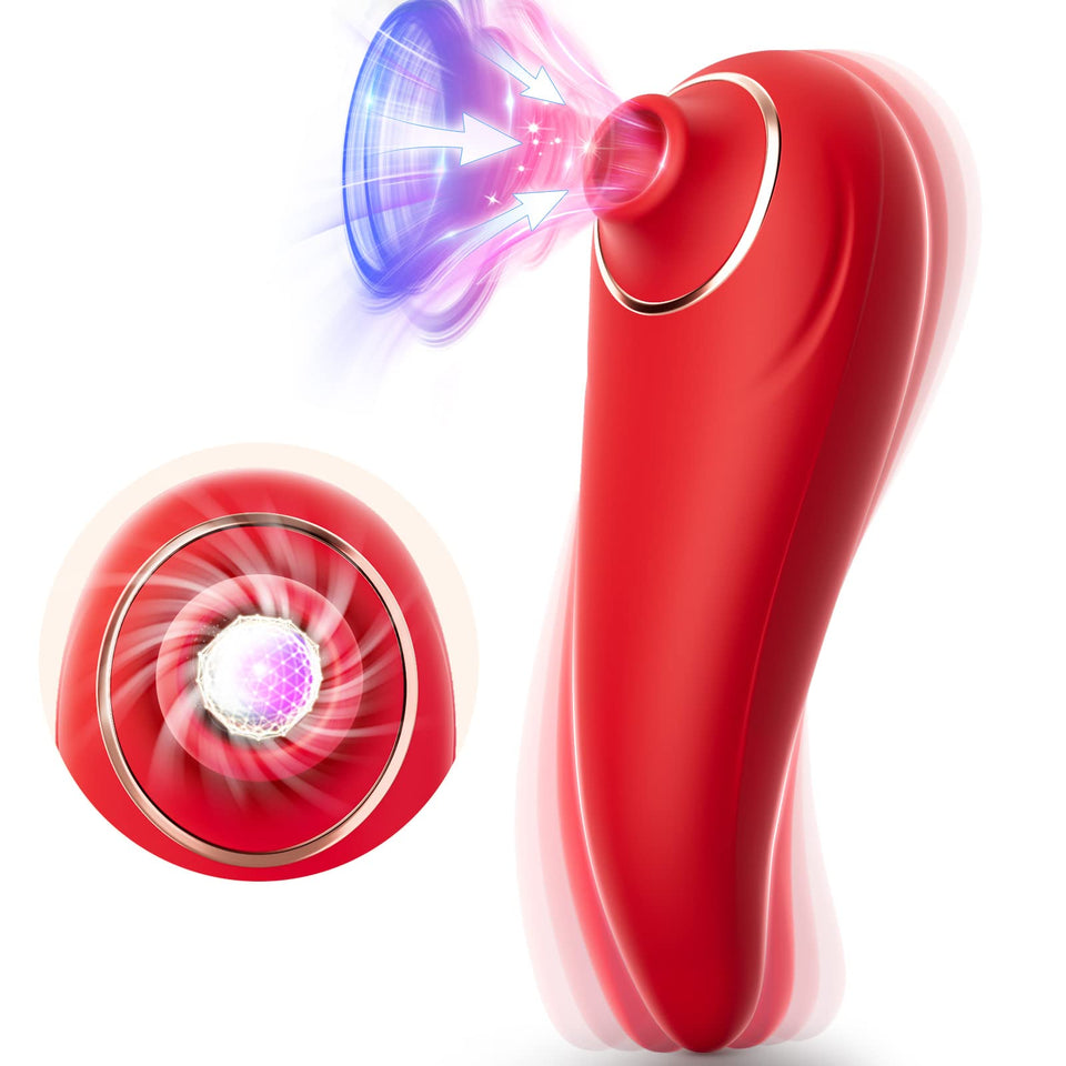 SOYIVE Sucking Vibrator Womens Sex Toys - Adult Toys Suction Vibrators for Female Women Couples Sex Toys with 9 Suctions G-spot