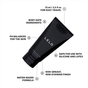 Lelo Personal Moisturizer, Luxury Waterbased Lubricant For Women And Men With Aloe Vera, Water Based Personal Lubricant Water Based Lubricant Gel For Couples (75 Ml/2.5 Fl. Oz)