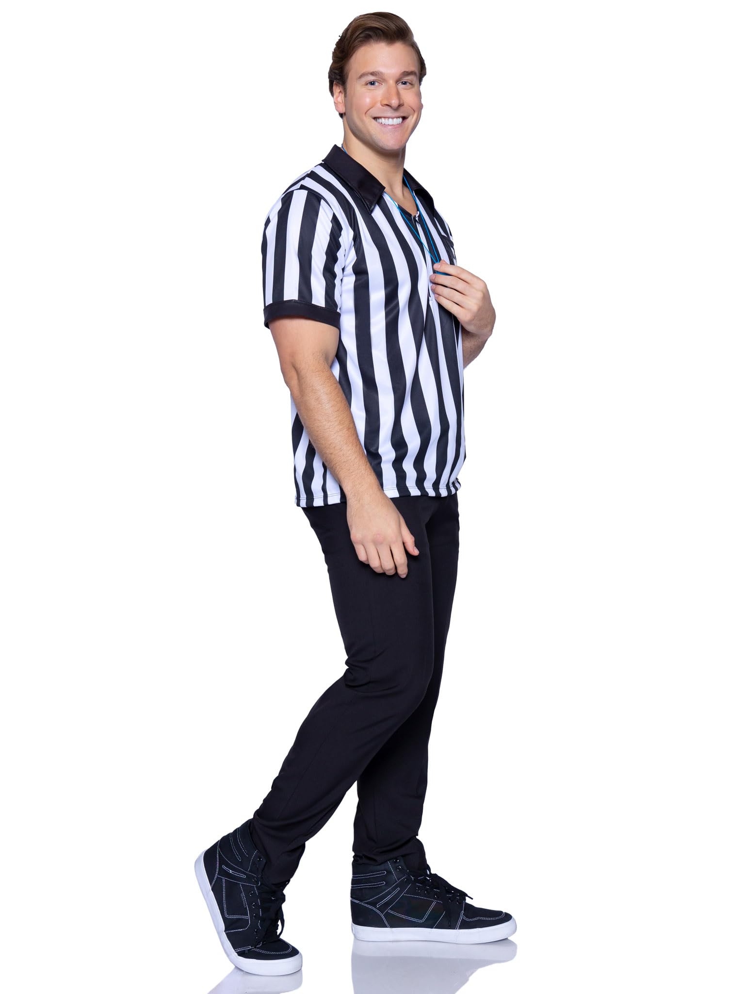 2Pc. Men'S Referee Shirts W/ W