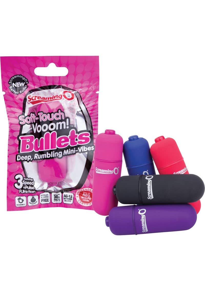 Softtouch Vooom Bullets  20 Count Pop Box Display  Assorted Colors