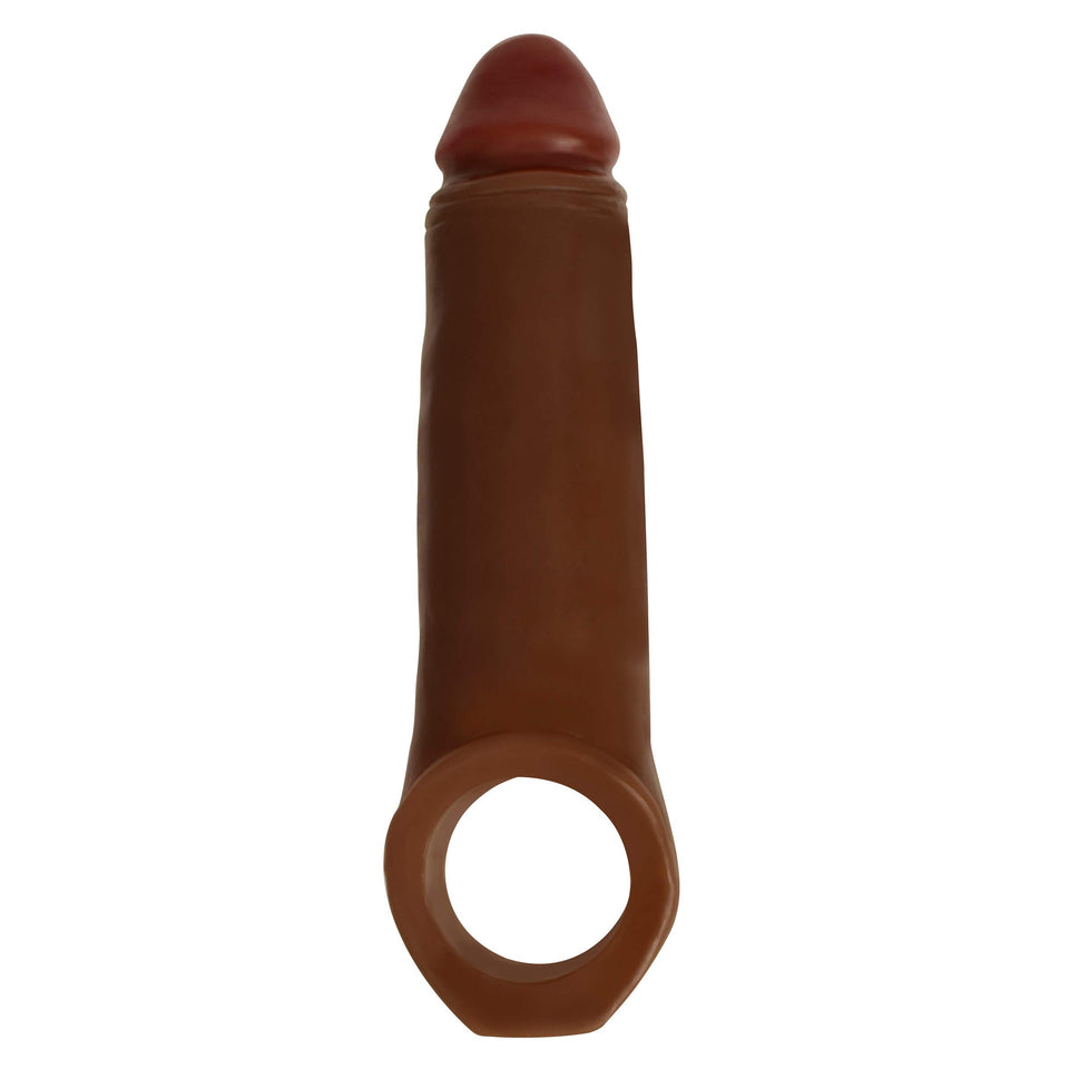 Jock 2In Enhancer W/Ball Strap Chocolate