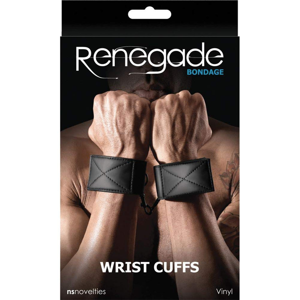 Renegade Bondage Wrist Cuff - Black