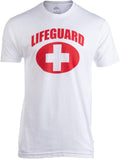 Lifeguard | White Lifeguarding Unisex Uniform Costume T-Shirt for Men Women - L
