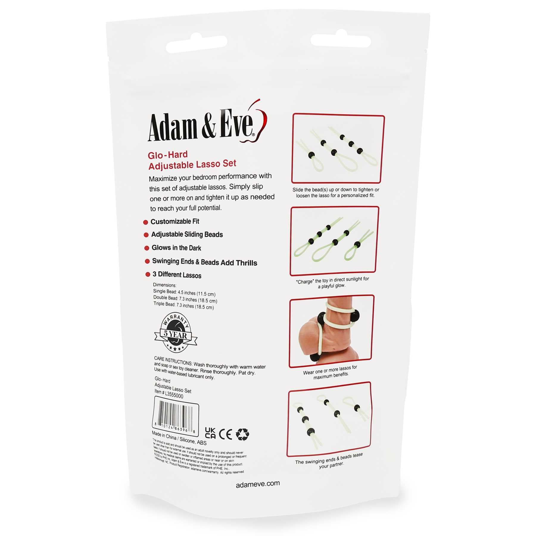 A&E Glo-Hard Adjustable Lasso