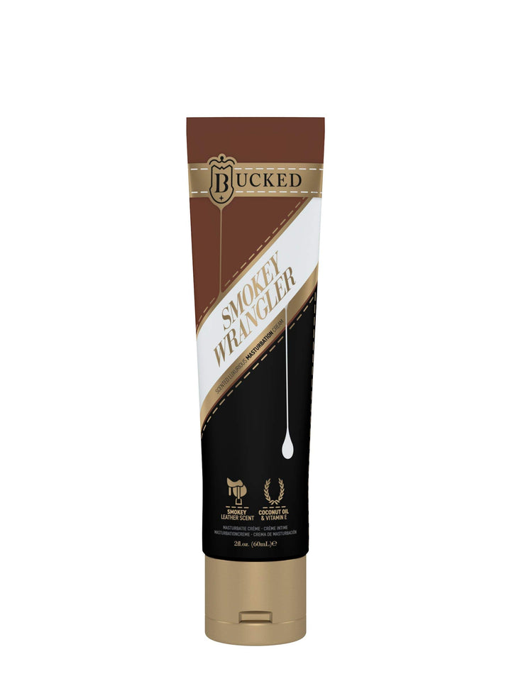 (D) Bucked Smokey Wrangler Sce Masturbation Cream 2 Fl Oz