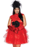 Leg Avenue 2 Pc Beetle Bride, Includes Sa Red Color