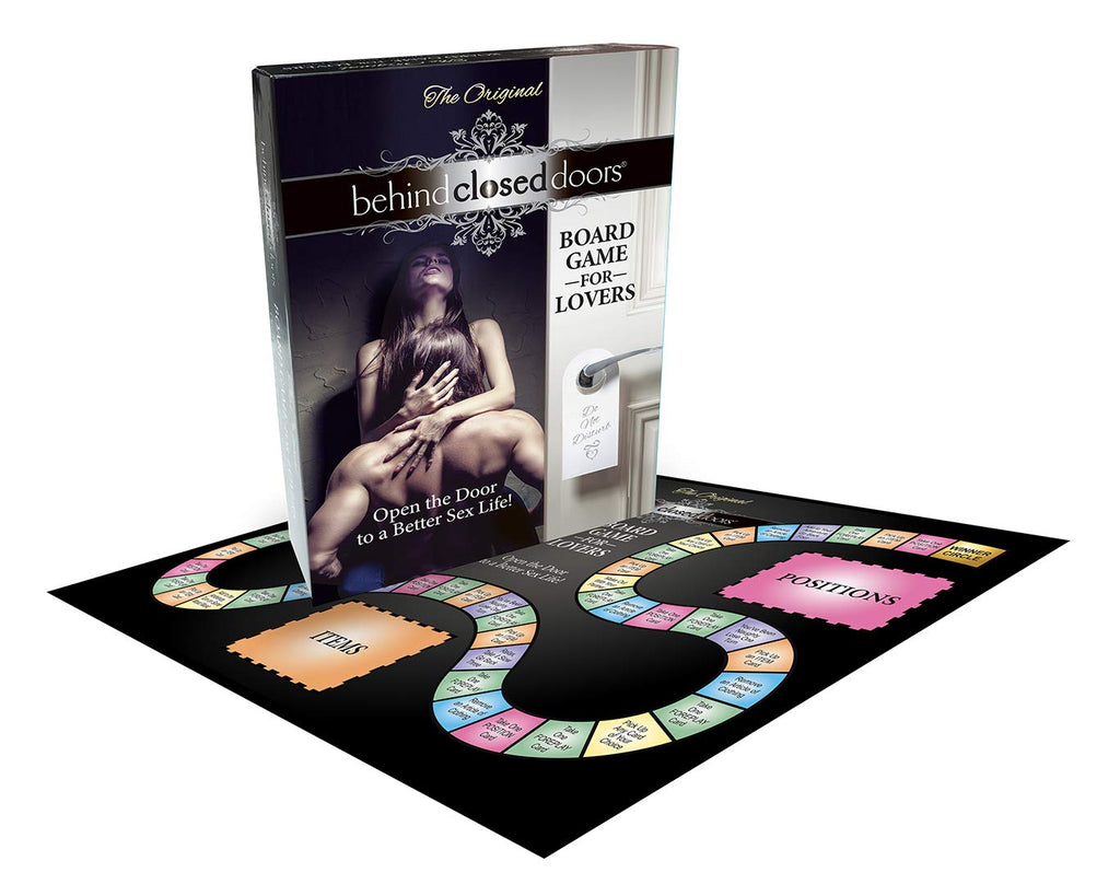 Behind Closed Doors Board Game For Lovers - By Little Genie - Designed To Heighten The Passion & Pleasure In Your Life | Roll Th