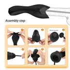 SEMOOX Urethral Sounds Dilator Male Vibrator Penis Training Masturbator Glans Trainer Stimulation Massager Men Sex Toy Urethral