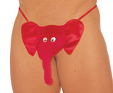 Sexy Mens Underwear Elephant- O/S - Red