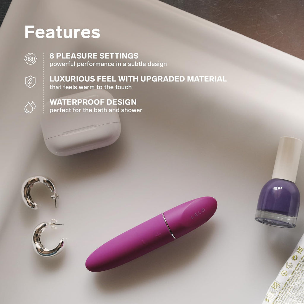 Lelo Mia 3 Personal Vibrator Deep Rose