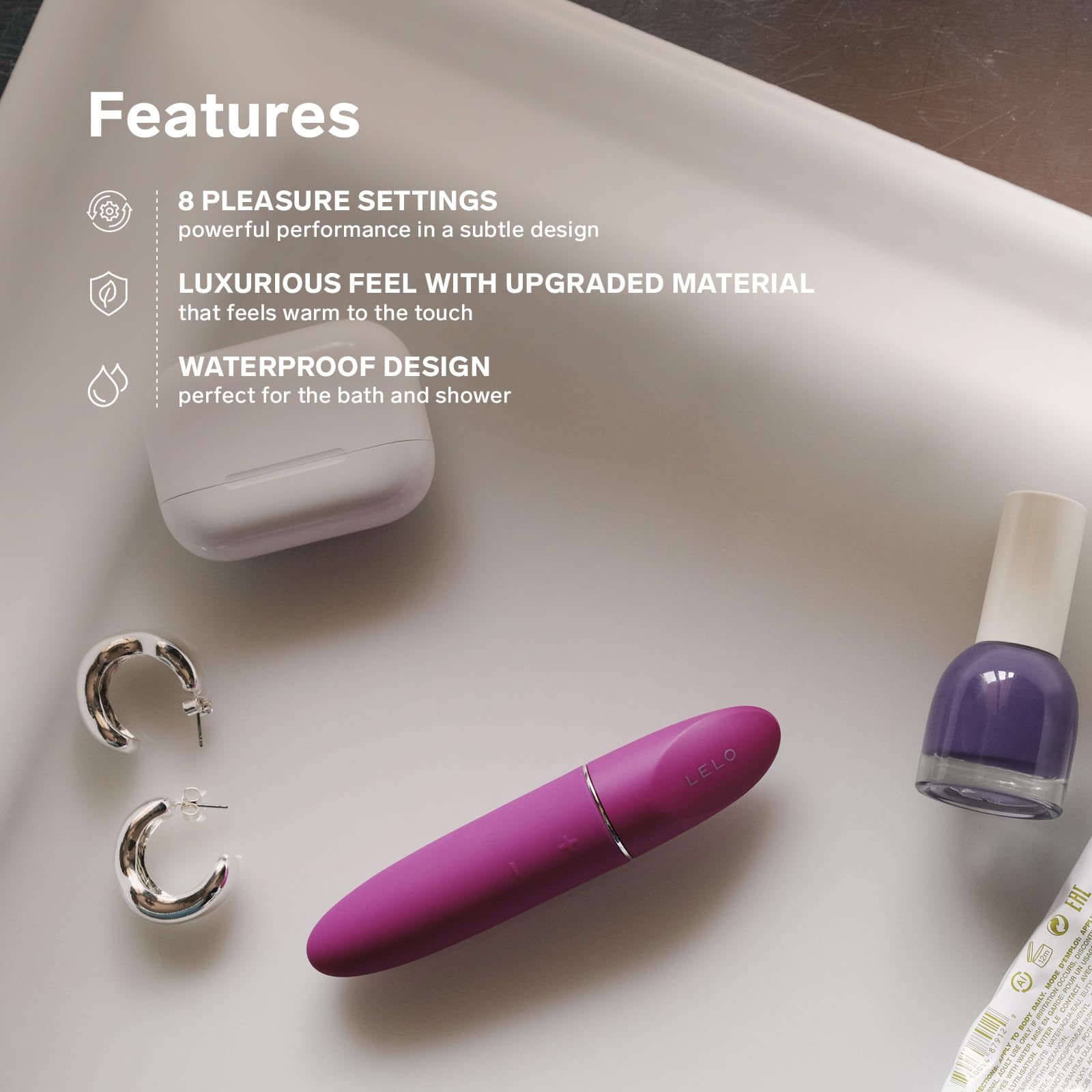 Lelo Mia 3 Personal Vibrator Purple