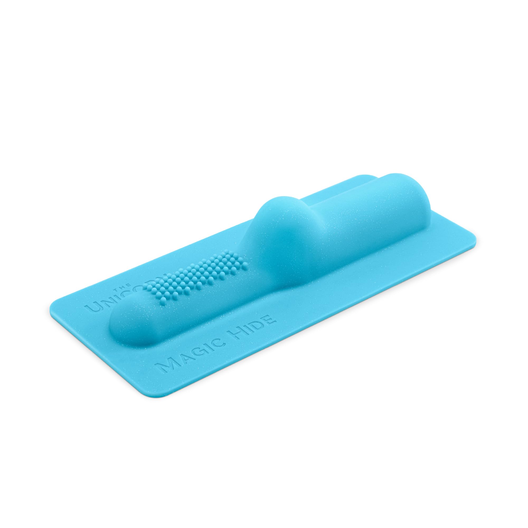 Cowgirl The Unicorn Magic Hide Silicone Attachment Blue - Riding Sex Machine Attachments, Sex Toys for Adults