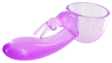 Trinity Vibes Rabbit Vibrator Wand Attachment