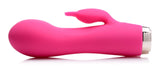 Wonder Mini Rabbit Silicone Vibrator - Pink