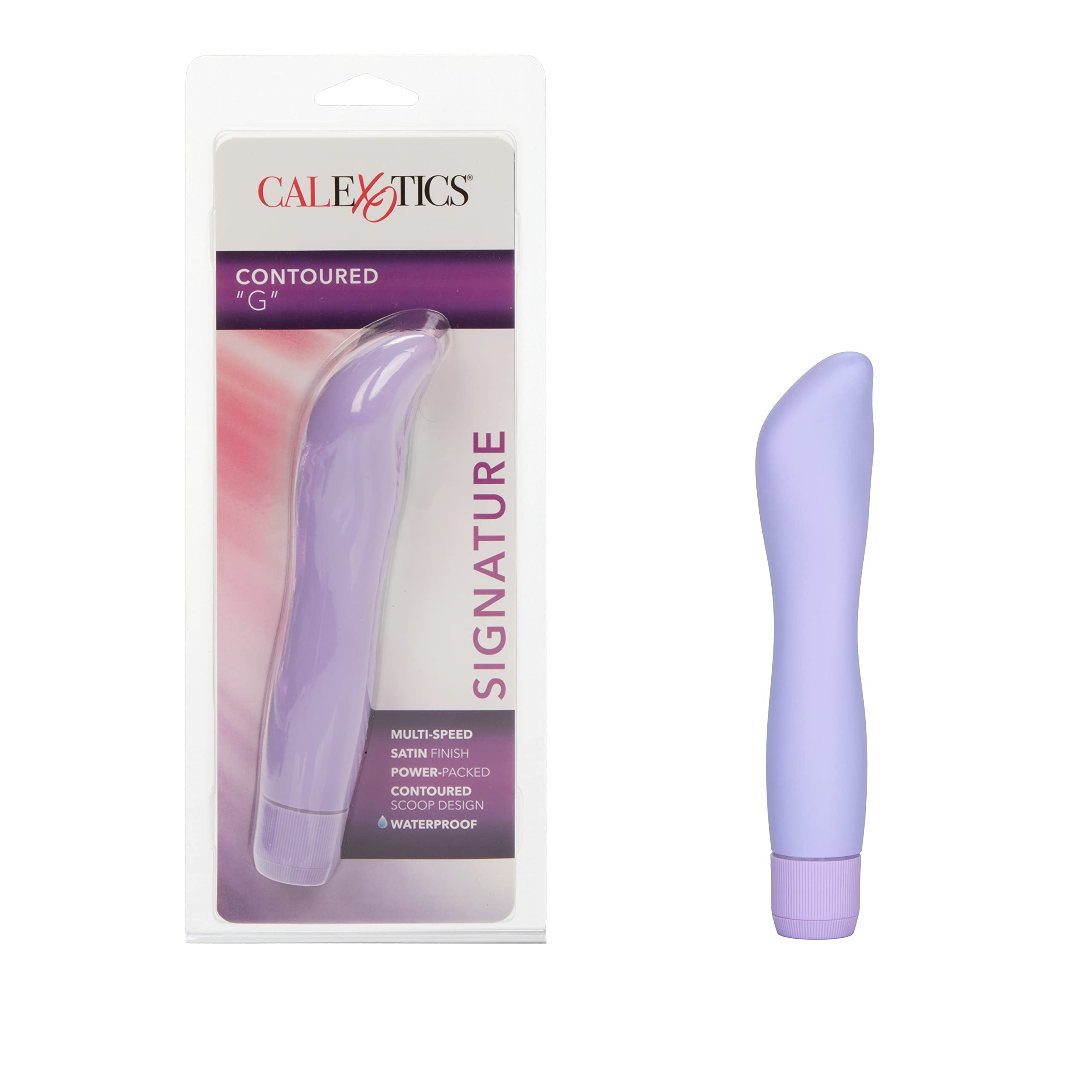 California Exotic Novelties Contoured G Vibrator, Pink