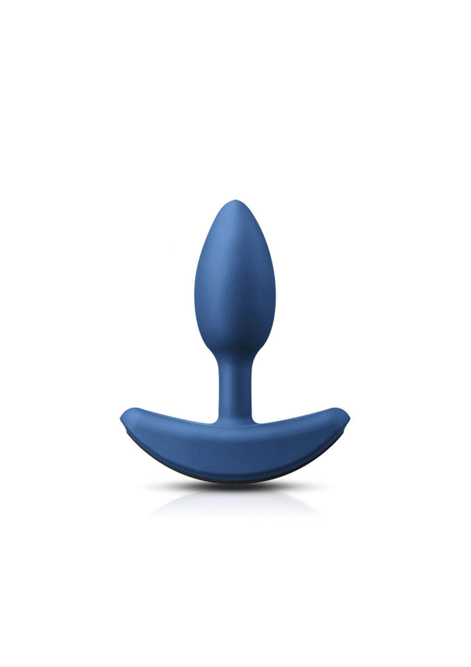 Renegade Heavy Weight Anal Butt Plug Small - Blue