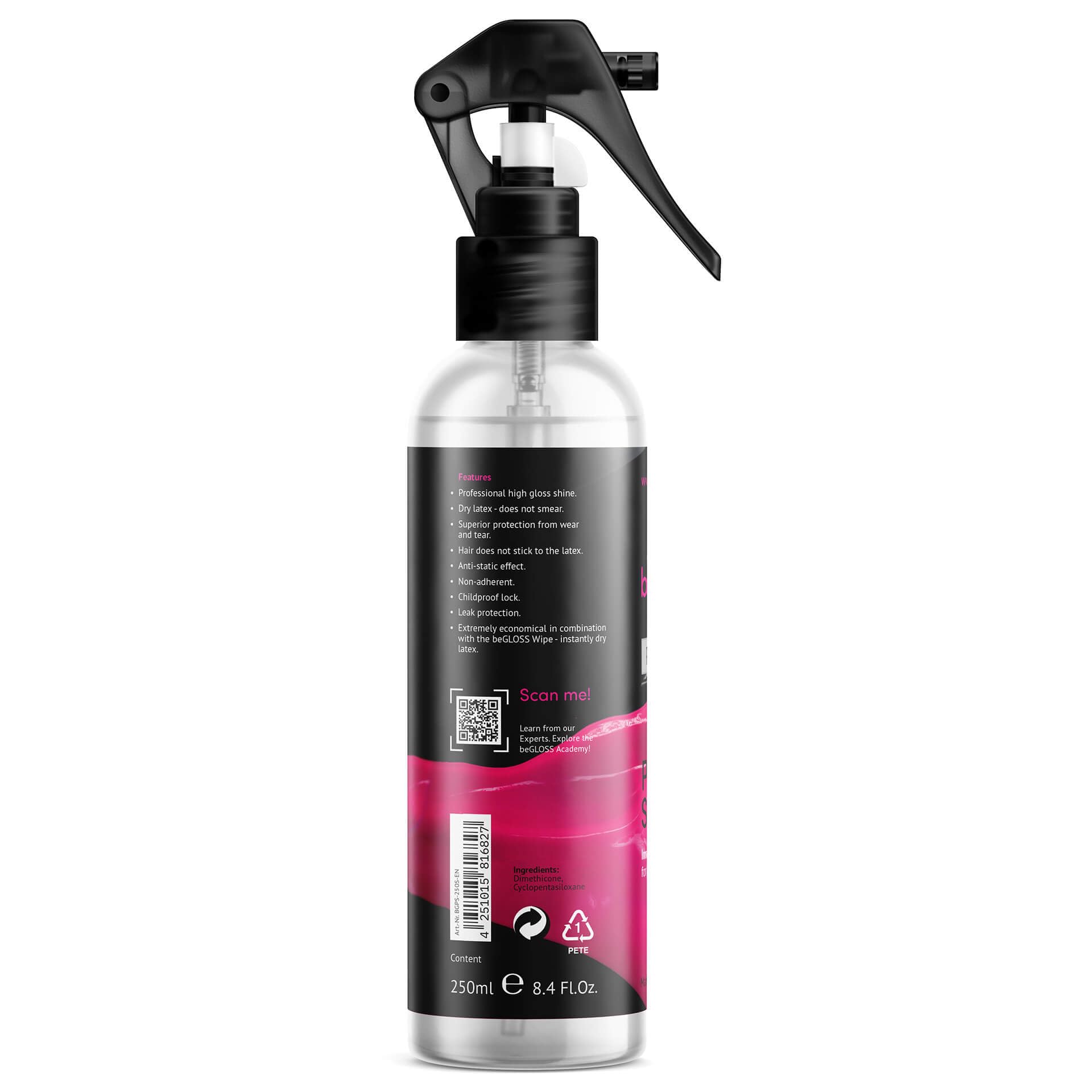 Begloss Perfect Shine Premium Spray For Glossy Latex 250Ml Clear