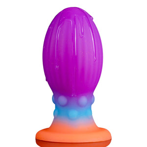 Large Anal Plug Silicone Butt Plug Adult Sex Toys for Women & Men, Luminous Anal Butt Plug Big Anal Plug Toy, Glow in The Dark S