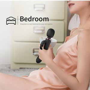 Super Quiet Motor Rabbit G Spot Dildo Vibrator with 10 Vibration Modes, Silicone Clitoral Stimulator Adult Sex Toy for Women Cou