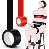 KISSHAKE 147 ' Bondage Tape, BDSM Bondage Restraints Tape Kit Couples Sex Toys Adult Toy Sexual Restraint Tape Sex Furniture for