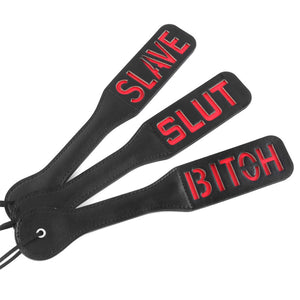 Faux Leather Slut Spanking Paddle for Sex Play,12.5inch Sex Paddle Leather Slut Spanking Paddle for Sex Play,Sex Paddle Role Pla