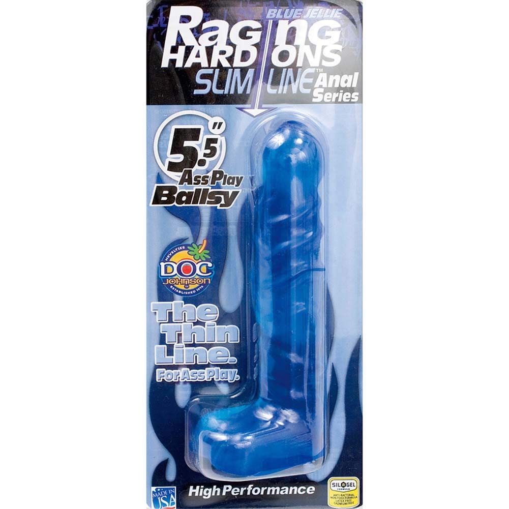 Raging Hard-On Blue Slim Line 5.5 Inch