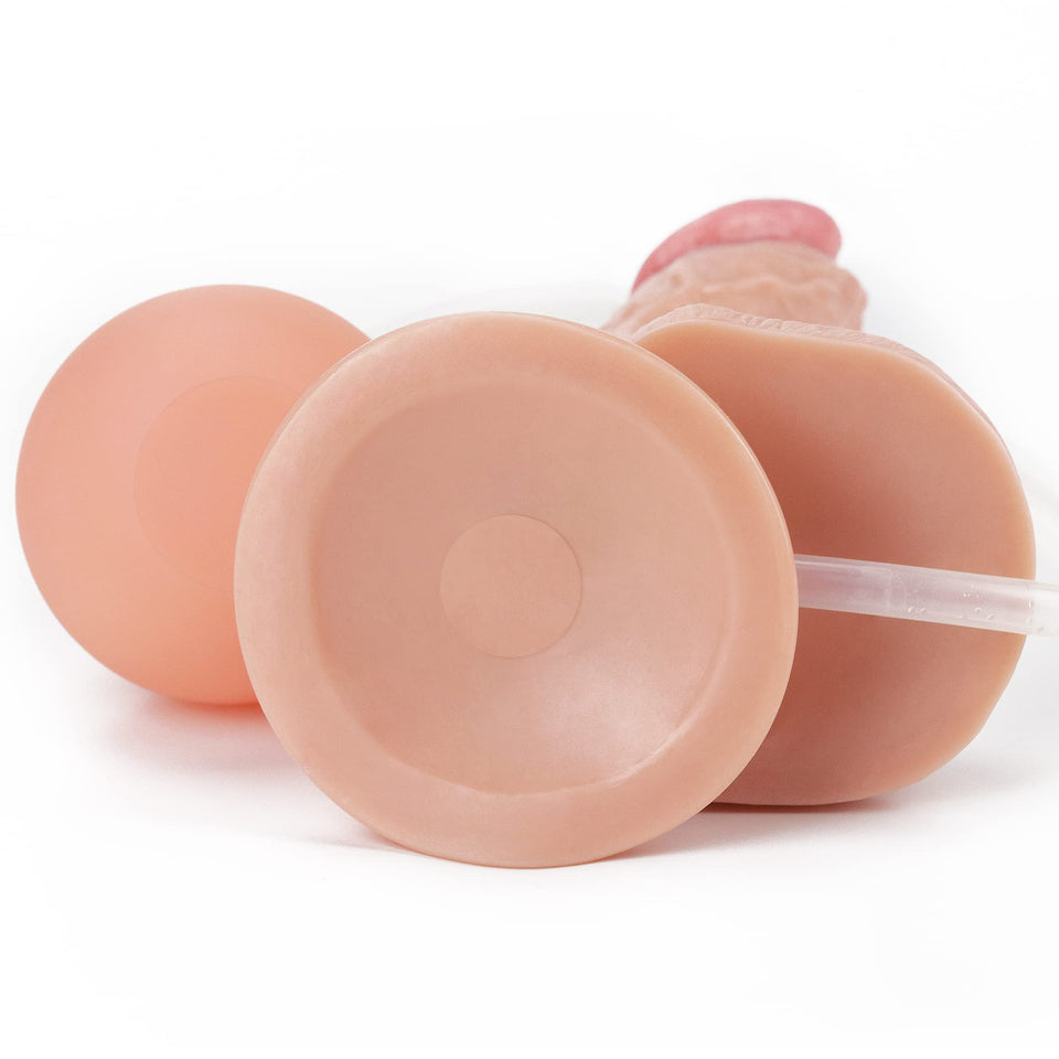 Dildo Squirt Adult Sex Toy, 10'' Squirting Dildo Ejaculating Dildo Butt Plug Anal Douche with Big Enema Bulb, Anal Dildo Huge Th