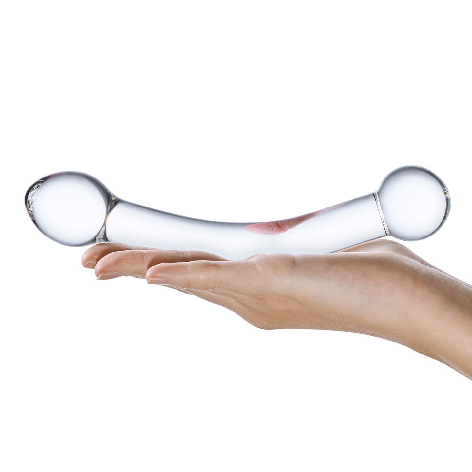 Glas Curved Head G Spot Stimulator 7&quot;