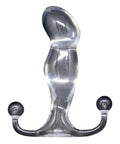 Aneros Progasm Ice Prostate Massager for Men - Hands-Free P-Spot Stimulator, Large Angled Head + Filling Midsection, Rigid Therm