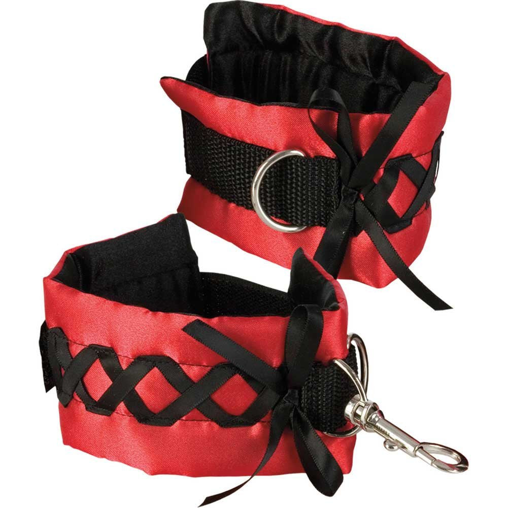 California Exotics Tantric Satin Ties, Wrist Cuffs