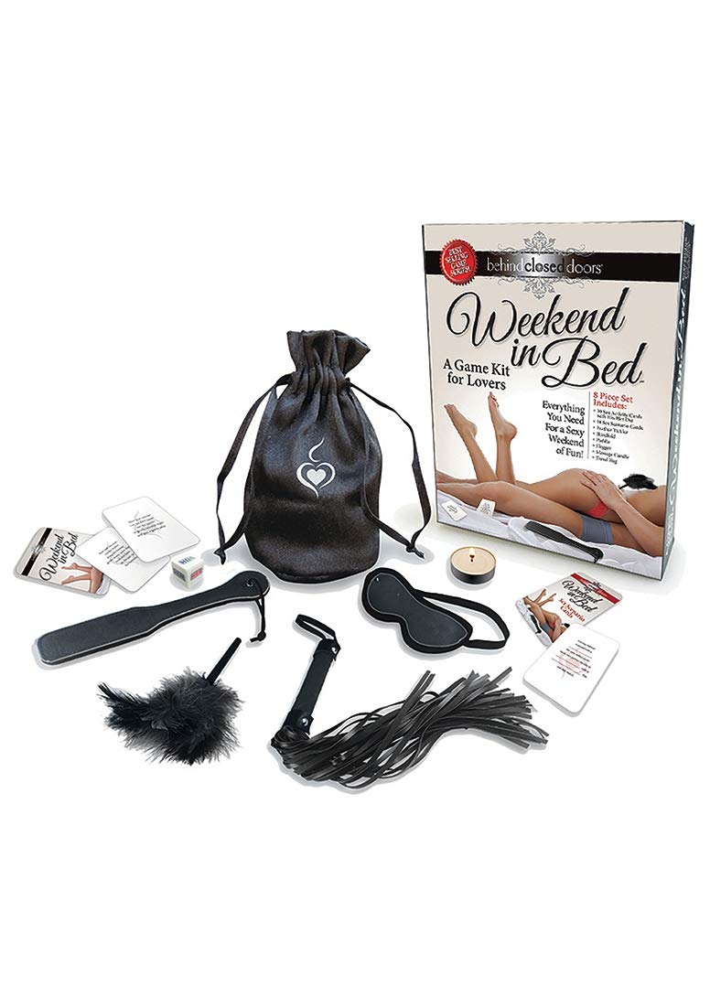 WEEKEND IN BED - By Little Genie - For an Exciting & Arousing Weekend of Intimacy | Behind Closed Doors Explore: 2 Card Games, P