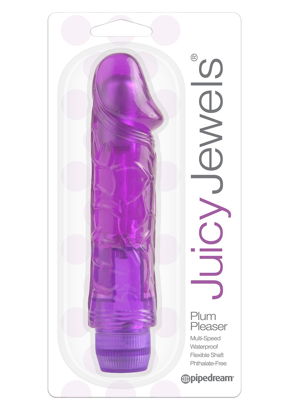 Pipedream Juicy Jewels, Vibe, Fuchsia Fantasy