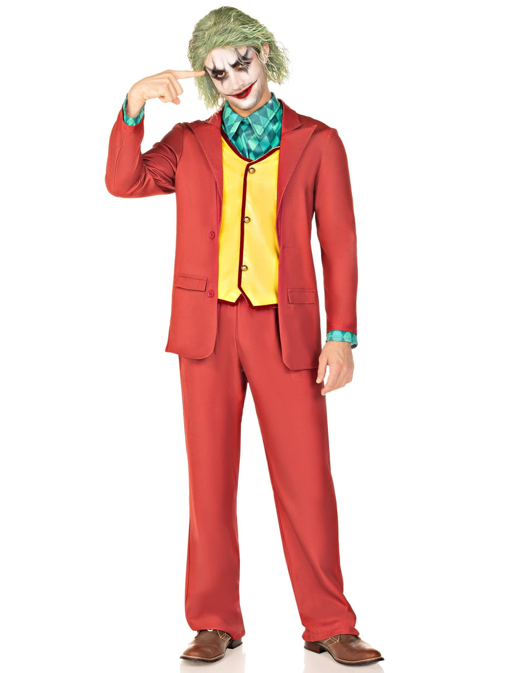 3Pc, Deviant Clown Includes Jacket, Dickey And Trousers