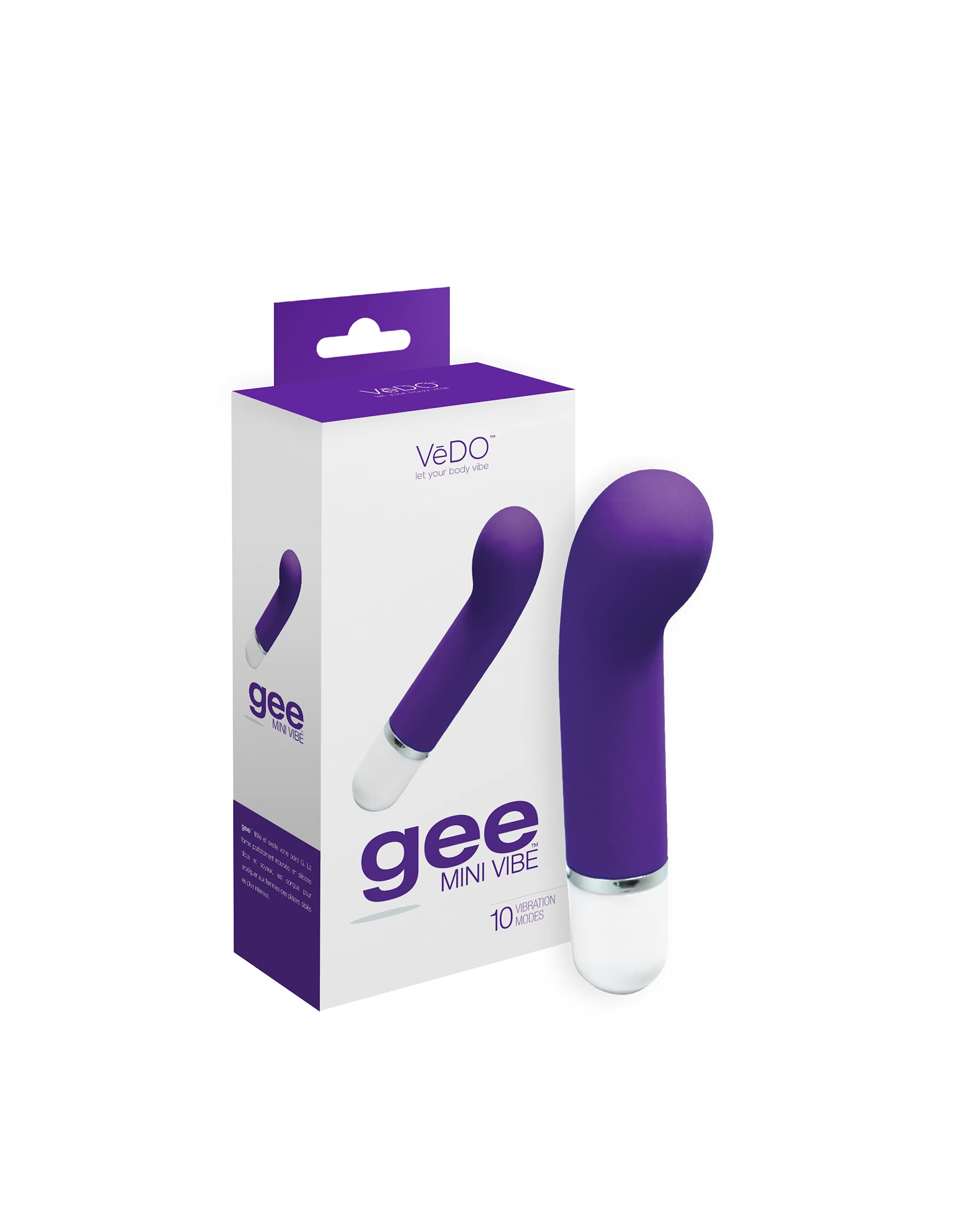 Vedo Joy Mini Vibe 12 Mode Vibrator Orgasmic Orchid Vibrator