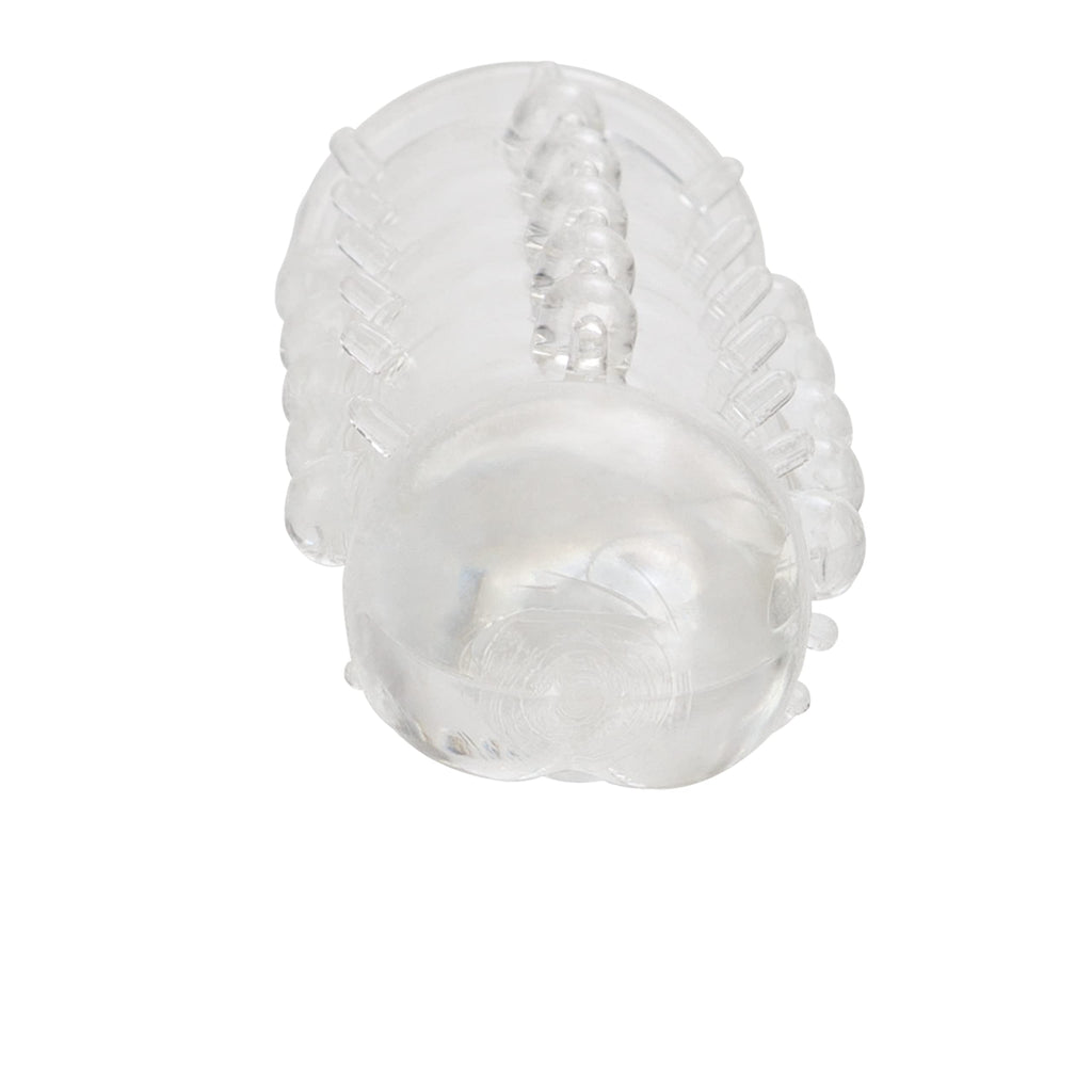 California Exotics Stud Extender with Support Ring, Clear