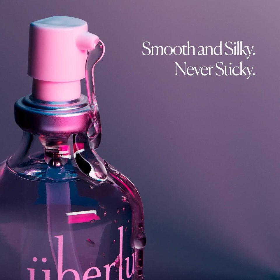 ?berlube Silicone Lubricant | Latex-Safe Silicone Lube Personal Lubrication | Unscented Sex Lube For Couples, Flavorless, Zero Residue, Works Underwater - 112Ml (3.8 Fl Oz)