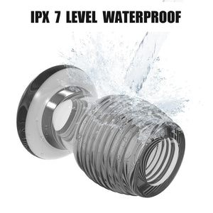 3 Piece Threaded Anal Plug for Women Adult Sex Toy for Couples Hollow Anal Toy with Lid Anal Stimulator for Women and Men Transp
