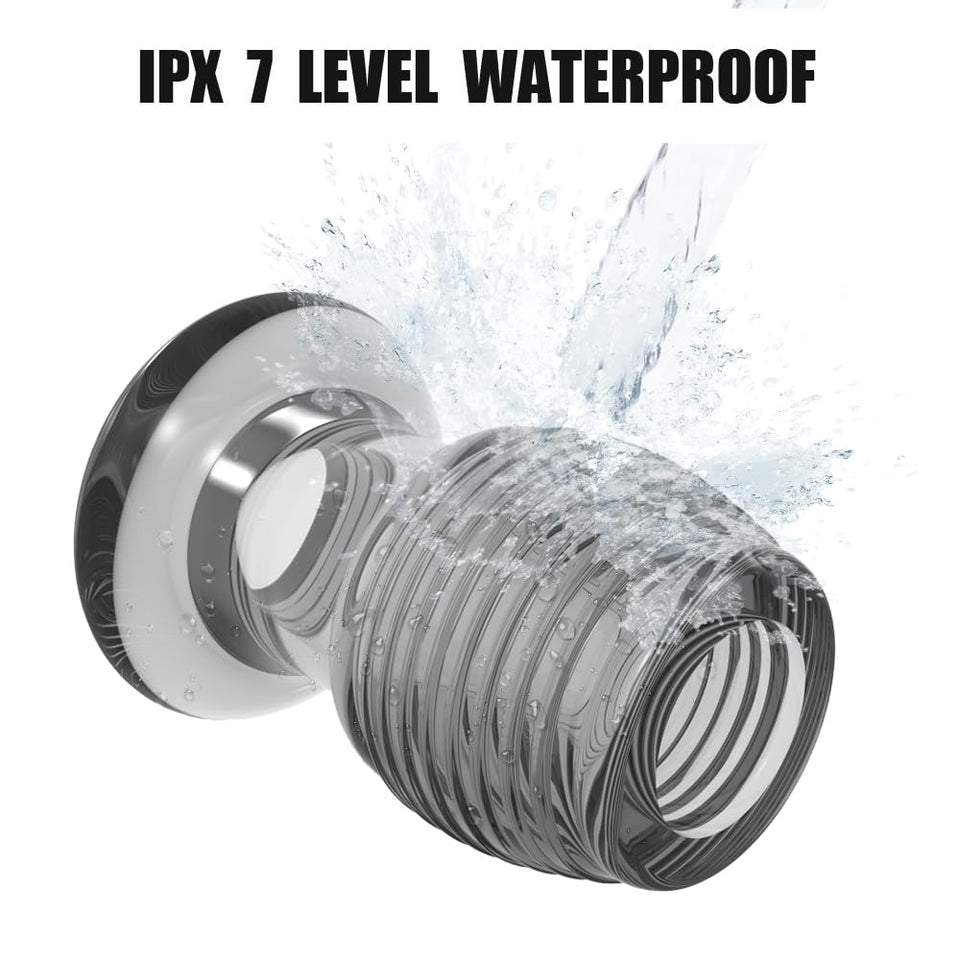3 Piece Threaded Anal Plug for Women Adult Sex Toy for Couples Hollow Anal Toy with Lid Anal Stimulator for Women and Men Transp