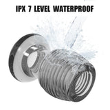 3 Piece Threaded Anal Plug for Women Adult Sex Toy for Couples Hollow Anal Toy with Lid Anal Stimulator for Women and Men Transp