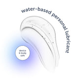 plusOne Hydrolube Personal Lubricant, Gentle, Non-Greasy, Water-Based Sex Toy Lube for Solo and Partner Play, Condom Friendly, 4