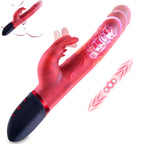 Rabbit Thrusting Vibrator Sex Toys for Women Couples - G Spot Vibrator Clitoral Stimulator Realistic Dildo - One Click Burst Sex