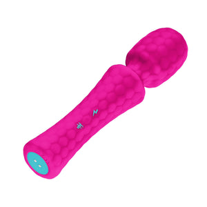 Femme Funn Ultra Wand Wand Vibrator. The Soft Premium Silicone, Flexible Head, And Comfortable Handle. Enjoy The Targeted Sensat