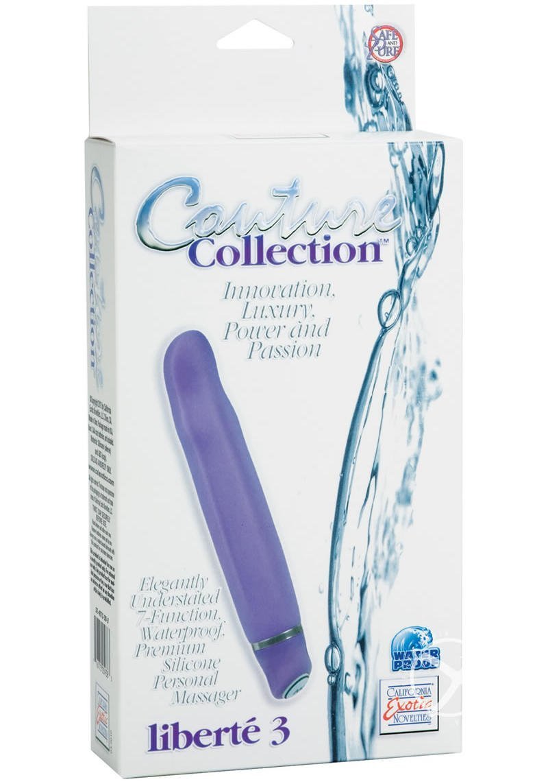 California Exotic Novelties Couture Collection Liberte 3, Purple