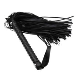 SM Leather Short Nail Black Belted Sexy Fun Whip Flirting Fantasy Sex Toys Fetish Hand Paddle Kinky Restraint Bondage Sex Role P