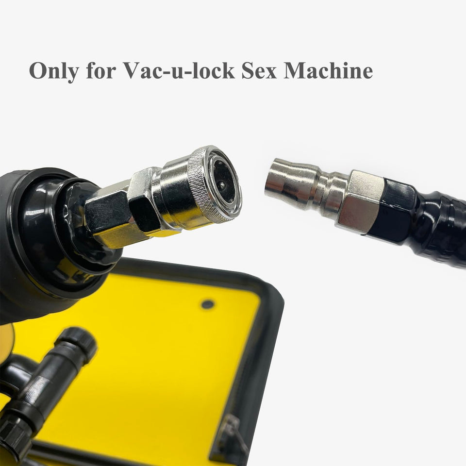 TenFruit Vac-u-Lock to Vac-u-Lock Connector with Spring Sex Machine Device Attachements Vac-u-Lock Adapter for Vac-u-Lock Dildo