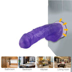 Topco Climax Cox Steamy Dildo, Purple, 9 Inch
