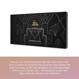 Bijoux Indiscrets Desir Metallique BDSM Collar with Golden Belly Chains for The Waist - Golden Collar Necklace for Girls - Adjus