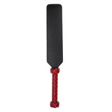 alisikee Faux Snake Leather Spanking Paddle for Adult Sex Toys, 16.3in Faux Leather Bondage Sexual Paddles BDSM Set, Red