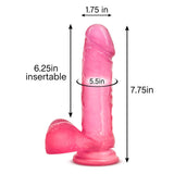 Basically Yours Sweet And Hard 2 Dildo, Blue